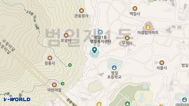 부모사랑노인복지센터 위치 지도