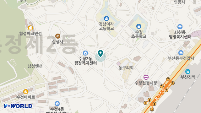 조은실버복지센터 위치 지도