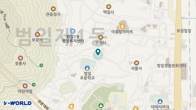 (사)안심생활중앙점 위치 지도