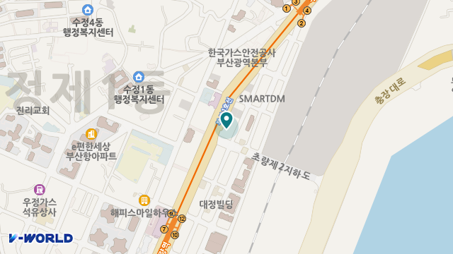 엘림평생재가센터 위치 지도