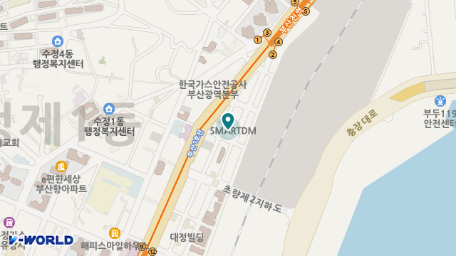주)미소들 재가복지센터 위치 지도