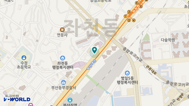 부산의료용품 위치 지도