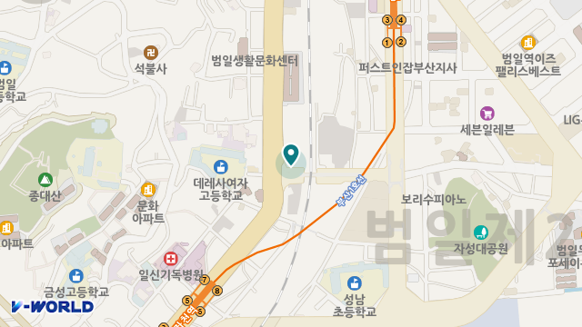 동구케어 노인주간보호센터 위치 지도
