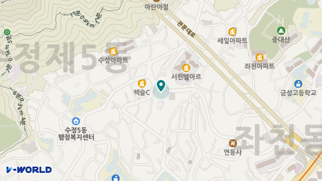 수호천사재가복지센터 위치 지도