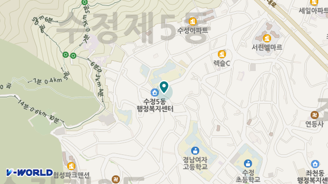 큰사랑재가복지센터 위치 지도