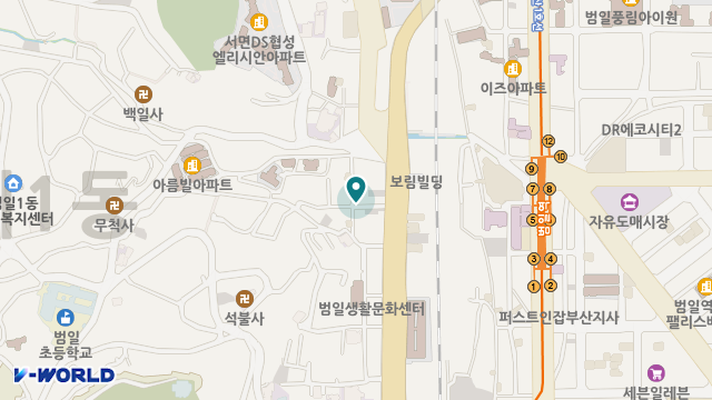 (A)다함께노인재가복지센터 위치 지도