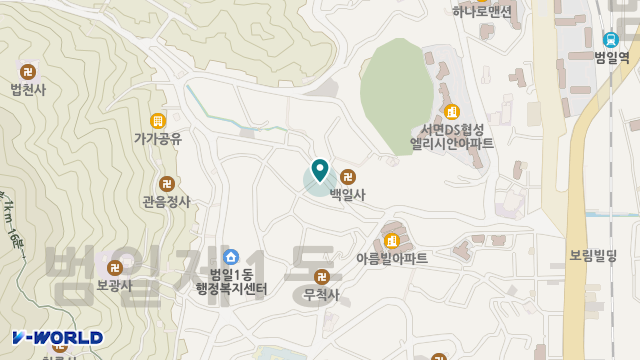 부산재가복지센터 위치 지도