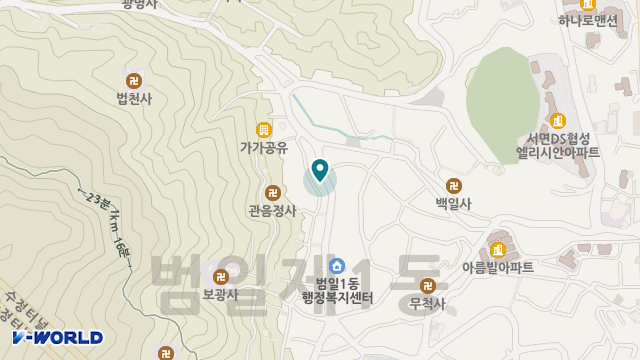 가족사랑재가복지센터 위치 지도
