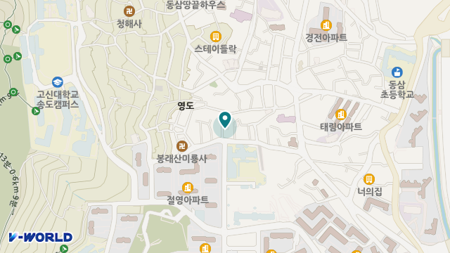 나눔 동삼요양보호사파견센타 위치 지도