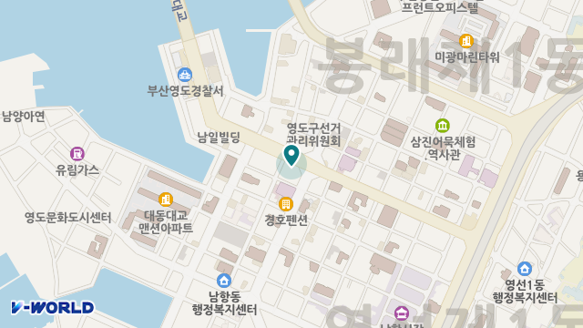 영도 의료기 위치 지도
