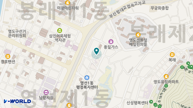 가람노인복지센터 위치 지도