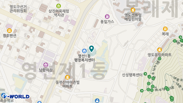 편한방문요양센터 위치 지도