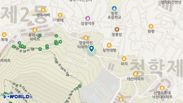 섬김이재가노인복지센터 위치 지도