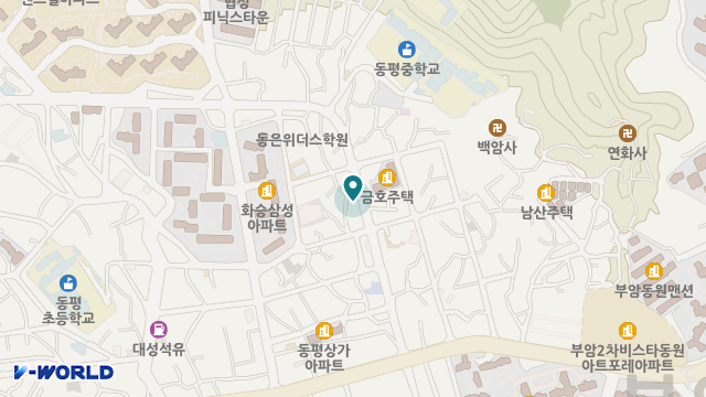 몸에 좋은 요양센타 위치 지도
