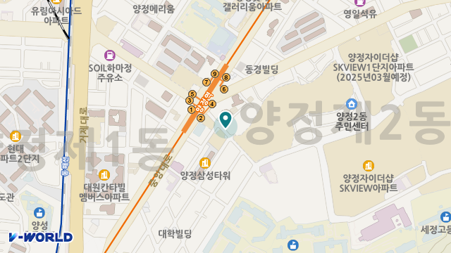 늘푸른노인복지센터 위치 지도
