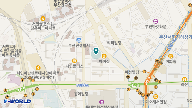 (주)애니캐어재가노인복지센터 위치 지도