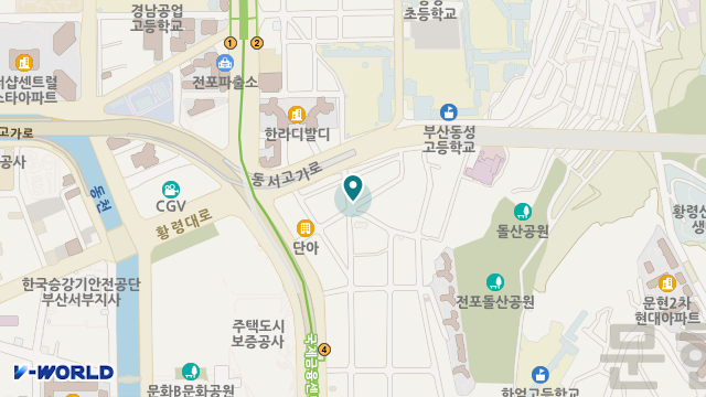 (주)주리애 재가노인복지센타 위치 지도