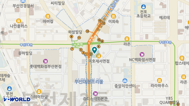 (주)삼성종합복지센터 위치 지도