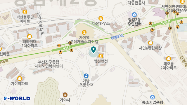 다솜재가복지센터 위치 지도
