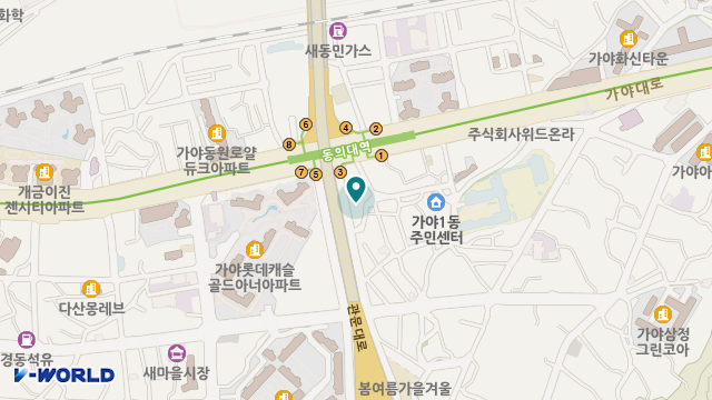 온맘 재가복지센터 위치 지도