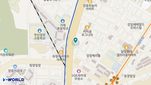 부산시니어 재활주간보호센터 위치 지도