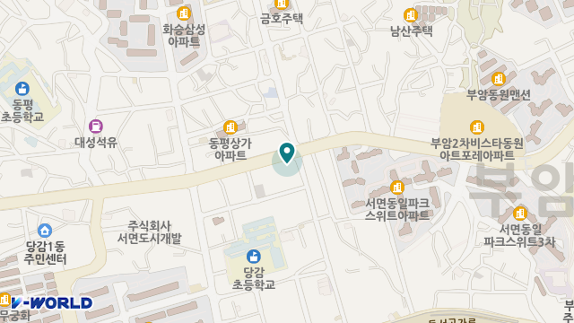 한마음 재가복지센터 위치 지도