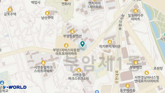 (주)건강백세재가복지센터 위치 지도