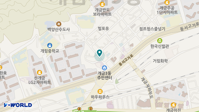 실버사랑재가복지센터 위치 지도
