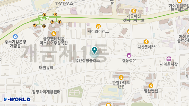사랑방 재가복지센터 위치 지도