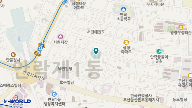 나눔 노인요양재가센터 위치 지도