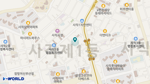 (주)동래클린케어 위치 지도