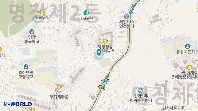 조양복지센터 위치 지도