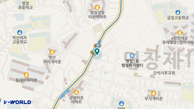 새원재가노인복지센터 위치 지도