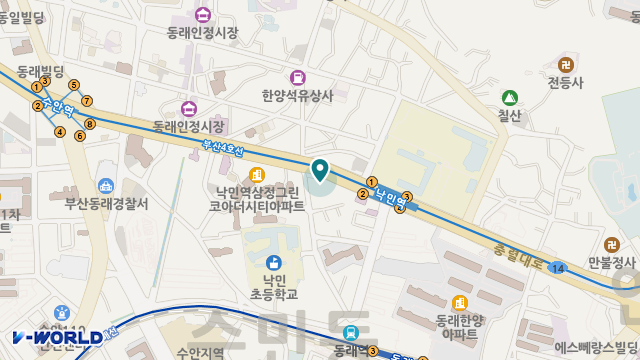 우리재가복지센터 위치 지도