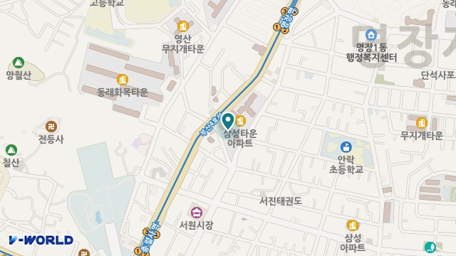 효심재가노인복지센터 위치 지도