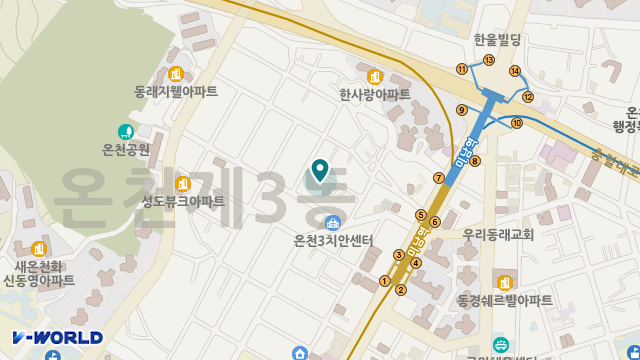 가빈노인사랑복지센터 위치 지도