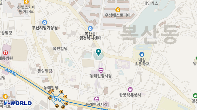 장은재가노인복지센터 위치 지도