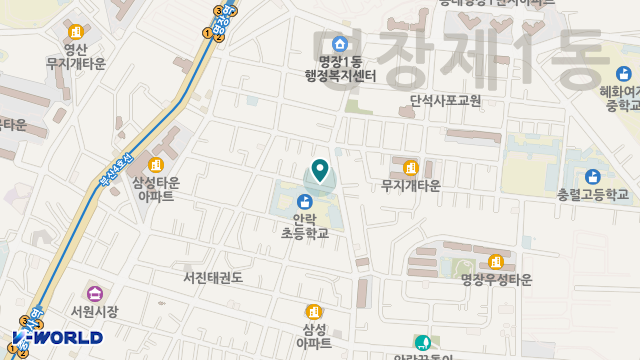 더봄재가노인복지센터 위치 지도