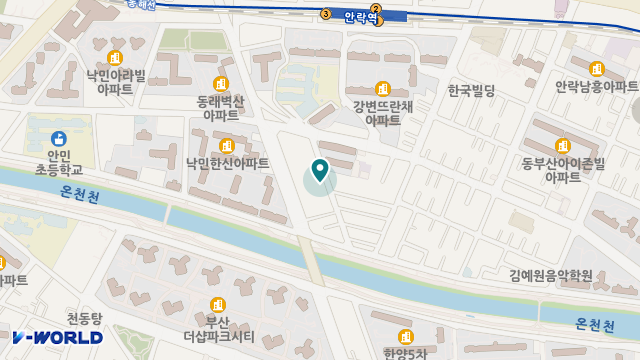 안락홈케어방문요양 위치 지도