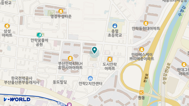 나은재가복지센터 위치 지도