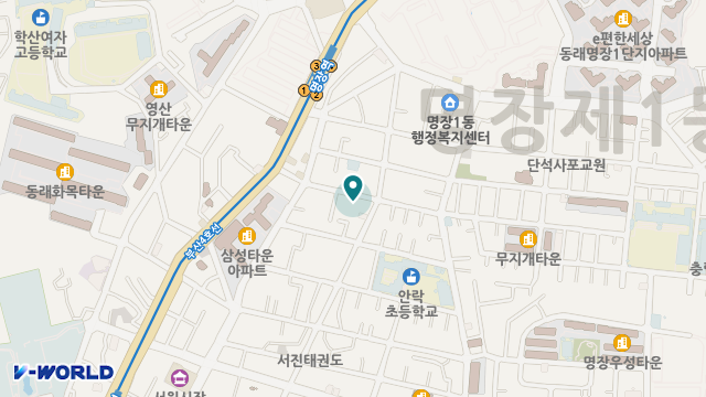 고운영란복지재가센터 위치 지도