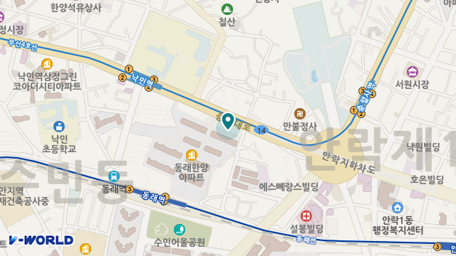 현명한재가방문요양센터 위치 지도