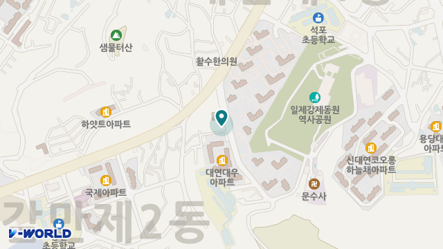 예향노인복지센터 위치 지도