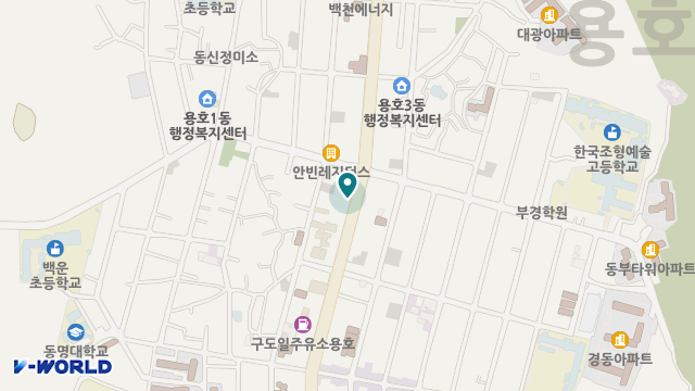 그린케어부산남구노인복지센터 위치 지도