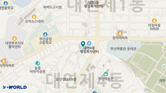 행복노인복지센터 위치 지도