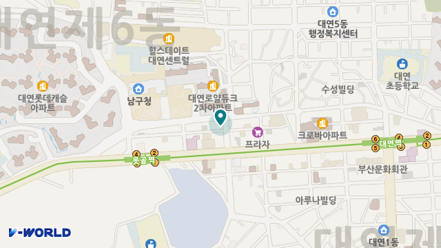 안심지원재가복지센터 위치 지도