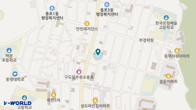 송원재가복지센터 위치 지도