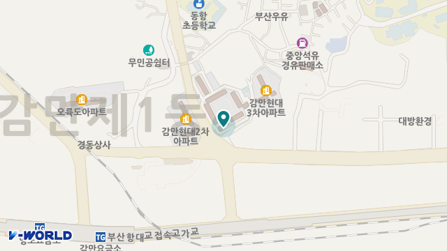 다정재가복지센터 위치 지도