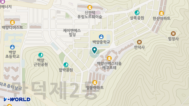 백향재가복지센터 위치 지도