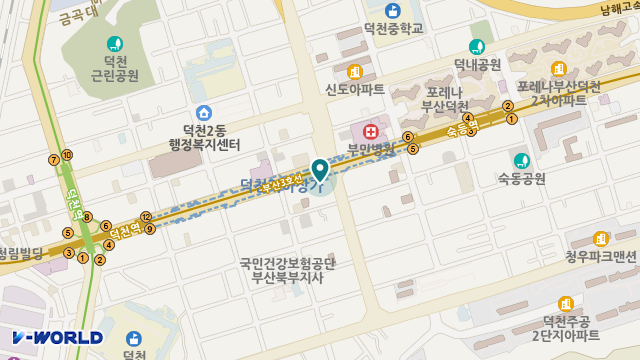 한마음재가복지요양센터 위치 지도